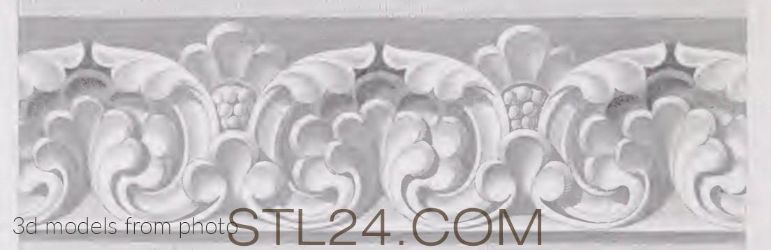 Фризы (FRIESE_0207 -  | 3D model 3DSMAX / OBJ / STL) 3D модель для ЧПУ станка